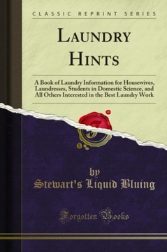 Laundry Hints - Bluing, Stewart's Liquid EBOOK