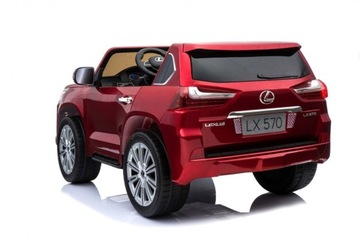 АККУМУЛЯТОРНЫЙ АВТОМОБИЛЬ LEXUS LX570, ЛИЦЕНЗИЯ НА ПОКРАСКУ