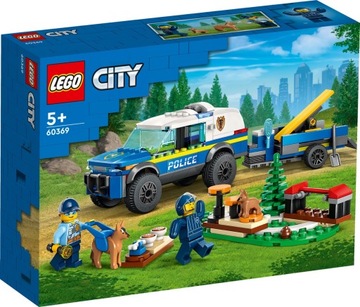 LEGO CITY 60369 Szkolenie psów policyjnych w terenie