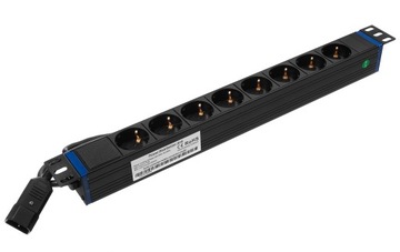 Listwa zasilająca 230V z wtykiem UPS do RACK