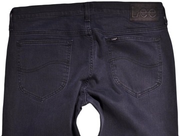 LEE spodnie GREY slim navy RIDER _ W30 L32