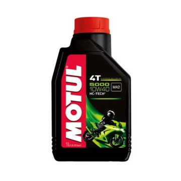 OLEJ SILNIKOWY MOTUL 5000 10W40 4T Półsyntetyczny
