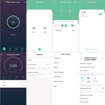 PSMART USB-измерительная розетка белая RM ZigBee TUYA