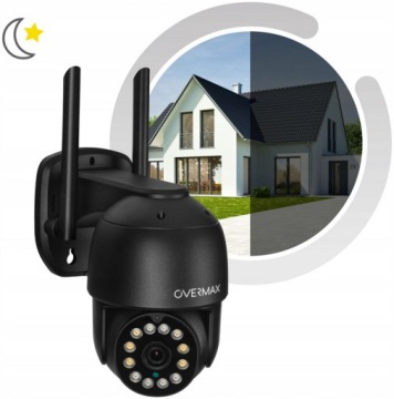 НАРУЖНАЯ ПОВОРОТНАЯ КАМЕРА 25s LAN, 12 СВЕТОДИОДОВ, IP66, Wi-Fi, Full HD + КАРТА ПАМЯТИ