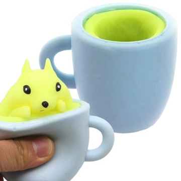 SQUICHY GNIOTEK WYSKAUJĄCA WIEWIÓRKA ANTYSTRESOWA ZABAWKA