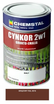 CHEMSTAL CYNKOR 2W1 GRUNTOEMALIA BRĄZ 8016 5L
