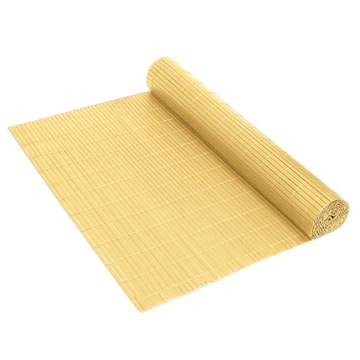 Mata Ekranująca 180x500cm Płot Prywatności Ekran Prywatności PVC, Bambusa