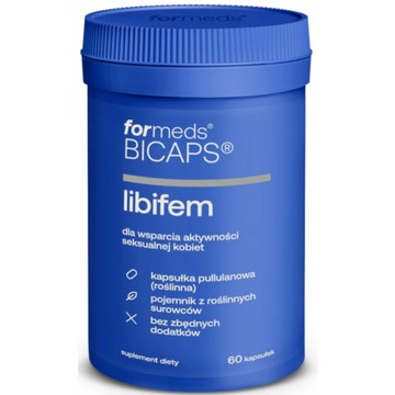 ForMeds Bicaps LibiFEM 60 kaps Dla Kobiet Korzeń Maca Żeń-szeń Ashwagandha