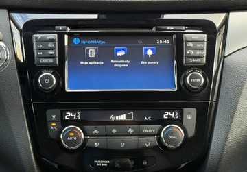 Nissan Qashqai II Crossover Facelifting 1.2 DiG-T 115KM 2018 Nissan Qashqai Salon Polska. Panoramiczny dach. Kamery 360 1.2 Benzyna, zdjęcie 10