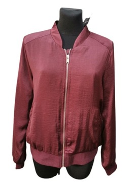 New Look kurtka bomber bordo NOWA CIENKA 42