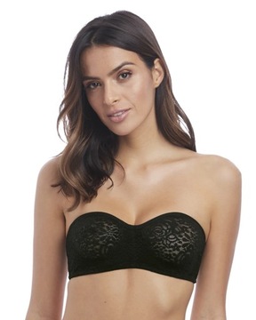 Wacoal Halo Lace biustonosz strapless czarny 36D