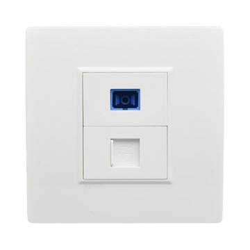 Gniazdo ścienne Ethernet 86Mmx86mm Łatwe
