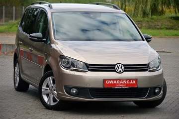 Volkswagen Touran II 2.0 TDI 140KM 2013 VW TOURAN 2.0 TDI CR 140 KM DSG Navi wersja MATCH Capucino Piękny Gwarancja