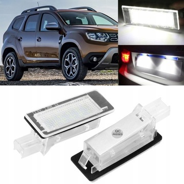 2 KS. LAMPY LED PODSVÍCENÍ DO DACIA DUSTER