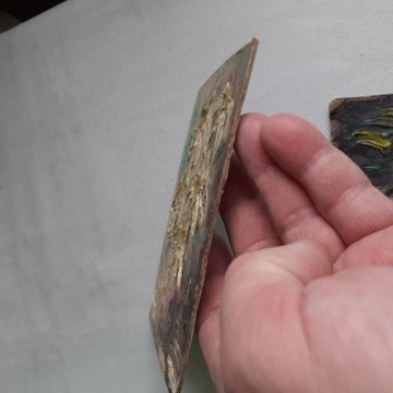 Старинные картины Старинные картины с цветами, окрашенные маслом 2 шт.