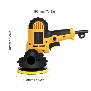 АВТОПОЛИРОВАЛЬНАЯ МАШИНА С РЕГУЛИРУЕМОЙ СКОРОСТЬЮ