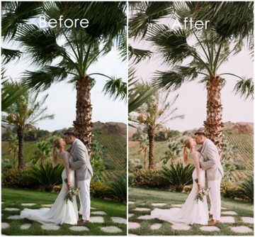 Пресет Adobe Lightroom Свадебные пресеты — 12 штук