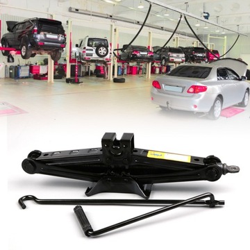 Scissor Jack Strong Load Bearing Energy Saving Portable Metal Hand Crank Li