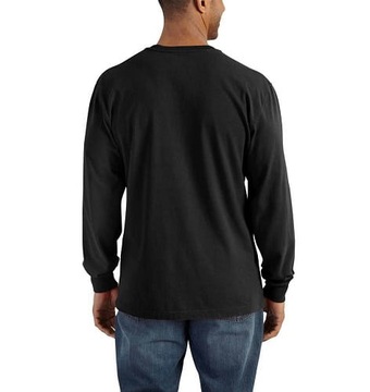 Koszulka Carhartt Long Sleeve PocketHenley Black S