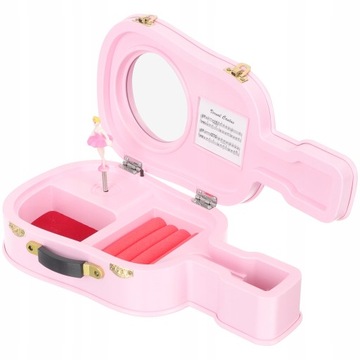 Creative Violin Shaped Adornment Music Box Decor