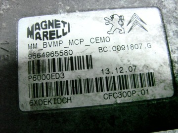 MODUŁ C4 GRAND PICASSO 2.0 HDI 2008 RHJ 9664965580