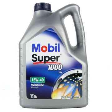 Olej MOBIL Super 1000 X1 15W-40 5L.