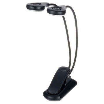 Lampka na pulpit podwójna LED Thomann