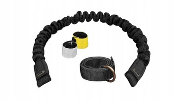 HIFICA SKI BIKE 3.2 PP 90 +Q Веревочный амортизированный поводок Лыжи Велосипед для скиджоринга