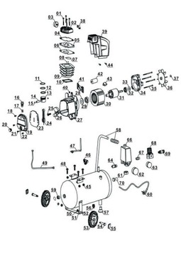 Клапанная пластина компрессора Einhell TE-AC 230/24