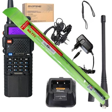 Baofeng UV-5R 8W 3800mAh + Nagoya NA-771 SMA-F
