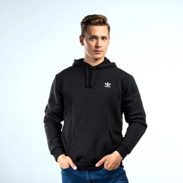 ADIDAS BLUZA MĘSKA ADICOLOR ESSENTIALS TREFOIL HOODIE CZARNA H34652 4XL