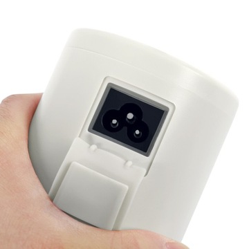 ПОРТАТИВНЫЙ ЭЛЕКТРИЧЕСКИЙ ЧАЙНИК ИЗ НЕРЖАВЕЮЩЕЙ СТАЛИ БЕЛЫЙ 400МЛ