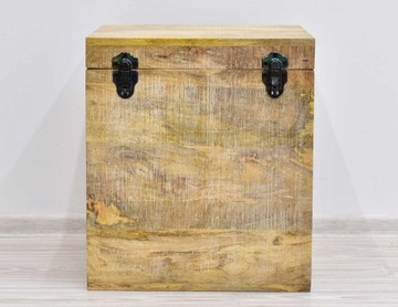 Колониальный сундук, массив дерева манго, Индия.