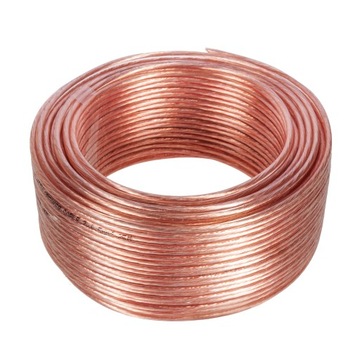 Kabel przewód głośnikowy CCA 2x 1,5mm 25m Profesjonalny Maclean MCTV-510