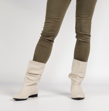 Ботильоны Saszki SA/1 из текстиля и льна 43