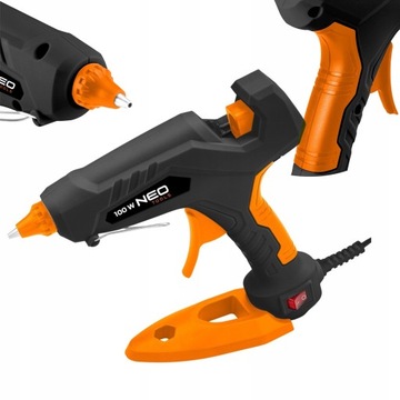 NEO TOOLS PISTOLET DO KLEJENIA KLEJU NA GORĄCO KLEJOWY MOCNY 100W 11mm
