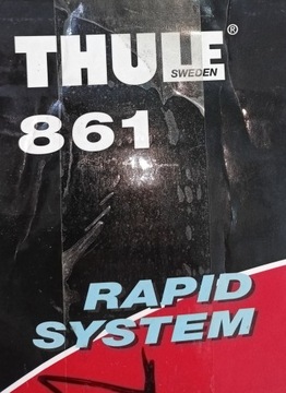 КОМПЛЕКТ БАГАЖНИК НА КРЫШУ THULE AEROBAR 861 120 CM НОВЫЙ