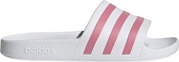 KLAPKI DAMSKIE ADIDAS ADILETTE AQUA BIAŁO-RÓŻOWE GZ5237 r 40,5