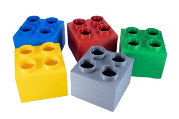 Organizer pojemnik przybornik kredki klocek LEGO