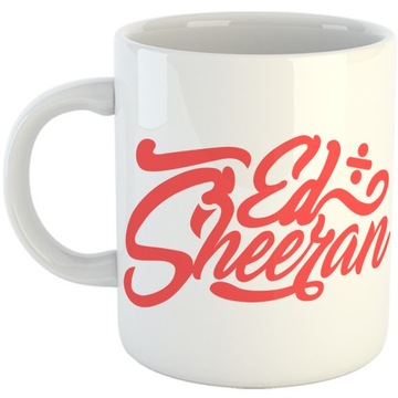 KUBEK BIAŁY ED SHEERAN KONCERT PREZENT Y3