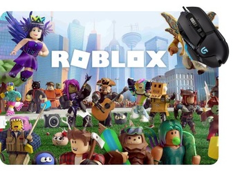 PERSONALIZOWANA Podkładka Pod Myszkę ROBLOX + imię
