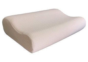 Poduszka pod głowę PIANKA 50cm PROFILOWANA SOFT A