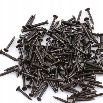 100 ГВОЗДЕЙ ДЛЯ ДЕКОРАТИВНОЙ ОБИВКИ МЕТАЛЛ 21X21MM