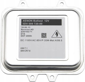 Преобразователь ксенона на Opel Insignia 5DV 009 720-00