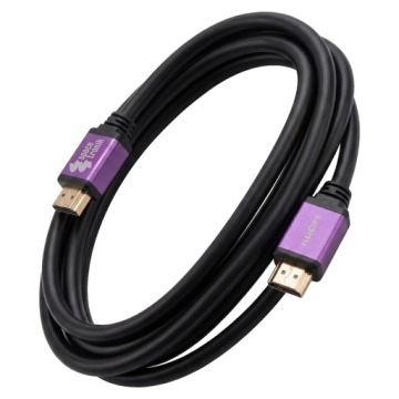 Кабель UHS HDMI 2.1 8K 48 Гбит/с Spacetronik 2m CERTIFIED черный