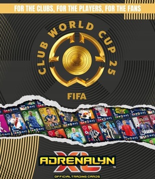 DUŻA PUSZKA FIFA CLUB WORLD CUP 2025 KARTY PIŁKARSKIE PANINI ADRENALYN XL