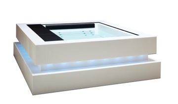 Wanna z hydromasażem CUBE jacuzzi 975L exclusive