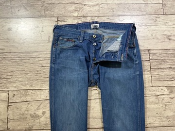 HILFIGER DENIM Spodnie Męskie Jeans W34 L32 pas 88 cm