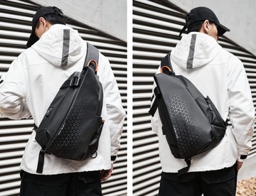 Рюкзак на одно плечо для ноутбука-планшета USB (I222)