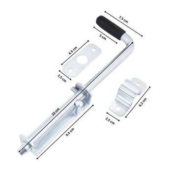 RYGIEL ZASUWA 220 OCYNK PODSTAWA 25mm
